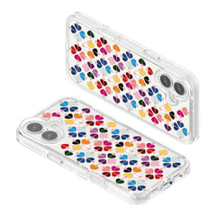 Funda para teléfono con diseño de corazón ro...