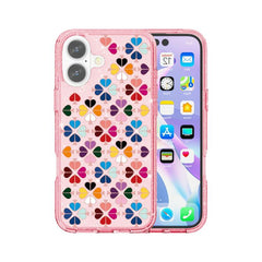 Funda para teléfono con diseño de corazón ro...