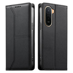 Funda para teléfono de cuero vegano magnétic...