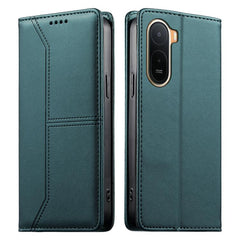 Funda para teléfono de cuero vegano magnétic...