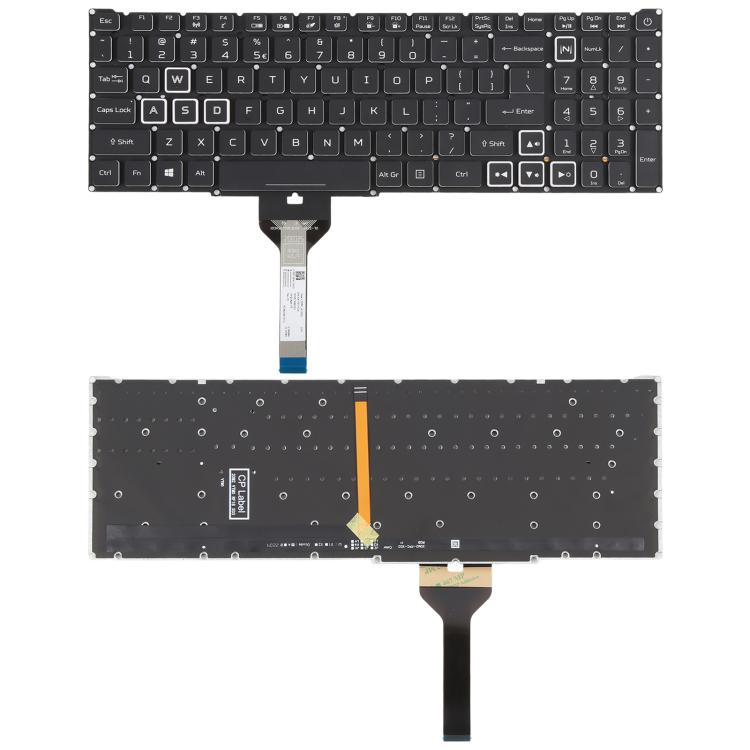 Teclado retroiluminado para portátil (versió...