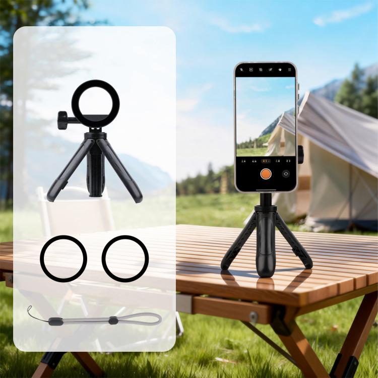Mini trípode magnético para teléfono