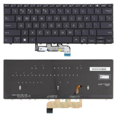 Teclado retroiluminado versión estadounidense para ASUS ExpertBook B9