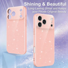 Funda magnética de TPU con purpurina brillan...