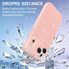 Funda magnética de TPU con purpurina brillan...