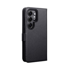 Funda para teléfono de cuero genuino QIALINO...