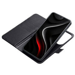 Funda para teléfono de cuero genuino QIALINO...