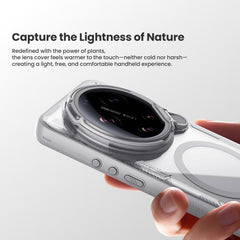 Funda magnética transparente para teléfono N...