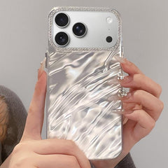 Funda para teléfono con diseño arrugado y ma...