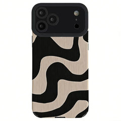 Funda para teléfono de TPU con textura de cu...