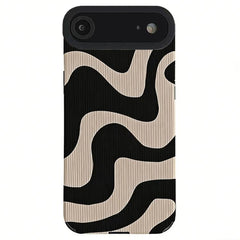Funda para teléfono de TPU con textura de cu...