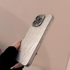 Funda para teléfono láser de gasa de plumas ...