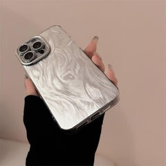 Funda para teléfono láser de gasa de plumas ...