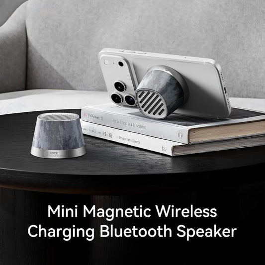 Altavoz Bluetooth con carga inalámbrica magnética