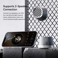 Altavoz Bluetooth con carga inalámbrica magnética