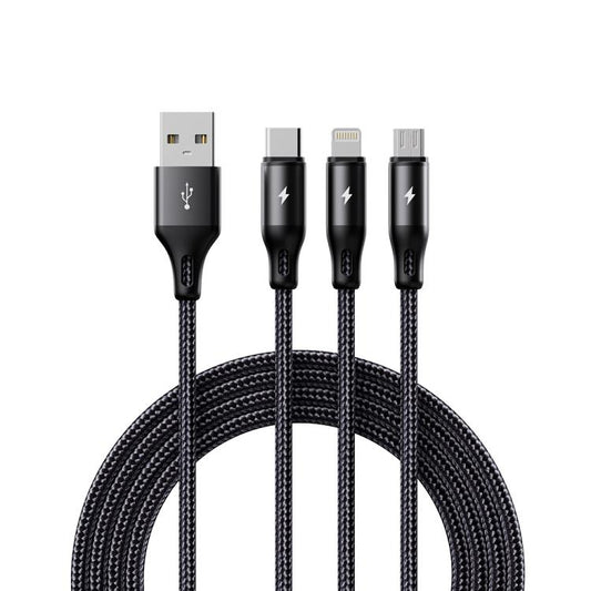 Cable de carga trenzado metálico ROCK RCB079...
