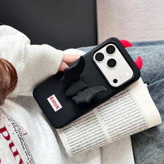 Funda de silicona para teléfono con soporte ...