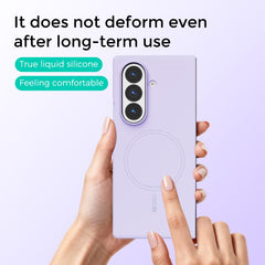 Funda para teléfono de silicona líquida MagS...