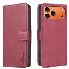 Funda para teléfono de cuero vegano con text...
