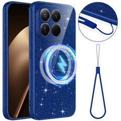 Funda magnética de TPU con purpurina brillan...