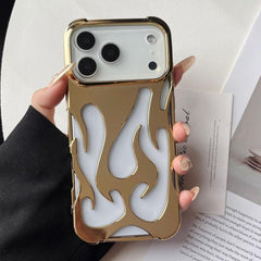 Funda para teléfono de TPU galvanizada con r...