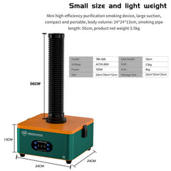 Purificador de humo TBK TBK-668 de 150 W con...