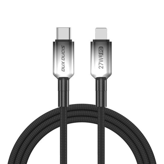 Cable de datos trenzado transparente con deg...