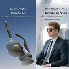 Gafas de audio inteligentes Yesido IO44, aur...
