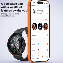 Reloj inteligente Yesido IO50 con auriculares TWS