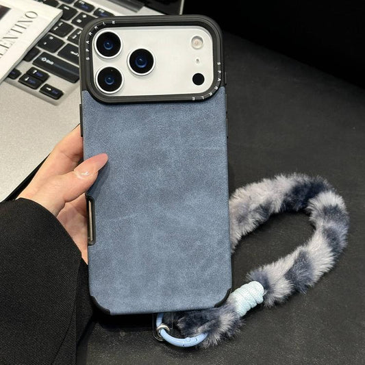 Funda para teléfono de TPU de tela de gamuza...