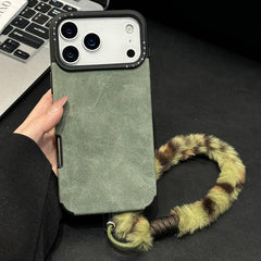 Funda para teléfono de TPU de tela de gamuza...