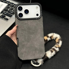Funda para teléfono de TPU de tela de gamuza...