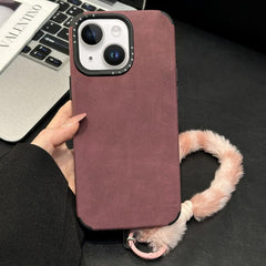 Funda para teléfono de TPU de tela de gamuza...
