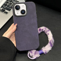 Funda para teléfono de TPU de tela de gamuza...