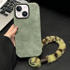 Funda para teléfono de TPU de tela de gamuza...