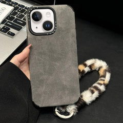 Funda para teléfono de TPU de tela de gamuza...