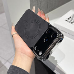 Funda magnética para teléfono de piel de cor...