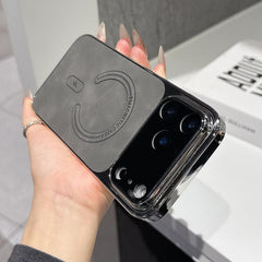 Funda magnética para teléfono de piel de cor...