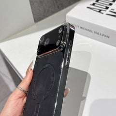 Funda magnética para teléfono de piel de cor...