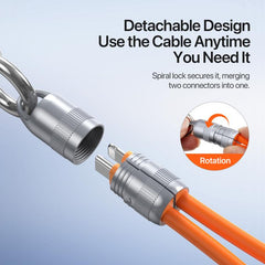 Cable de datos de carga rápida con cordón DU...