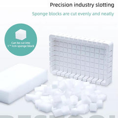 Caja de almacenamiento y corte de nanoesponj...