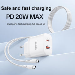 Conjunto de cargador Yesido YC106 PD20W USB-...