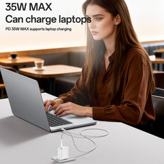 Cargador rápido Yesido YC107 PD35W USB-C / T...