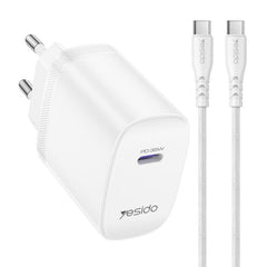 Cargador rápido Yesido YC107 PD35W USB-C / T...