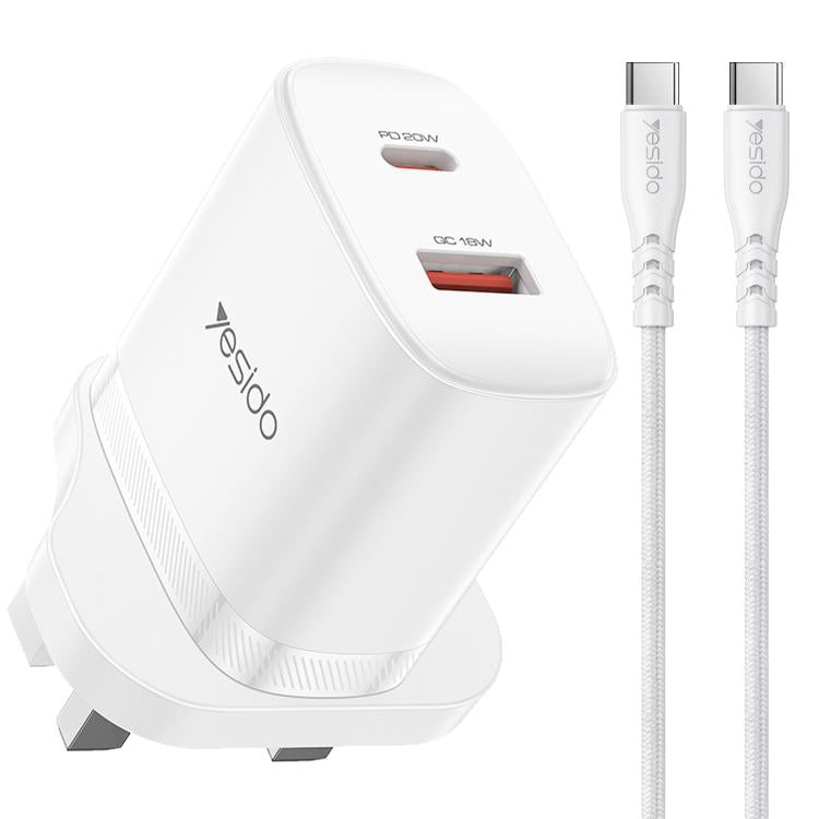 Conjunto de cargador Yesido YC152 PD20W USB-...