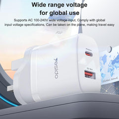 Conjunto de cargador Yesido YC152 PD20W USB-...