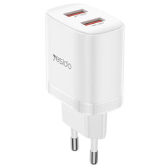 Cargador Yesido YC104 de 12 W y 2,4 A con do...