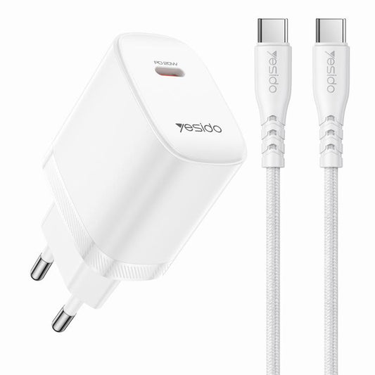 Conjunto de cargador Yesido YC105 PD20W Tipo...