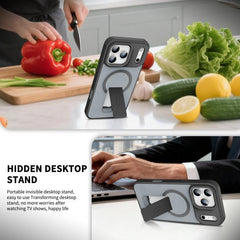 Funda para teléfono MagSafe con soporte invi...
