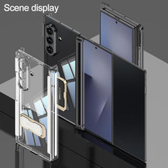 Funda para teléfono GKK plegable con doble b...